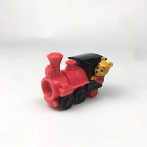 Disney Winnie the Pooh Bear Big Thunder Mountain Black and Red Train Viewer Toy